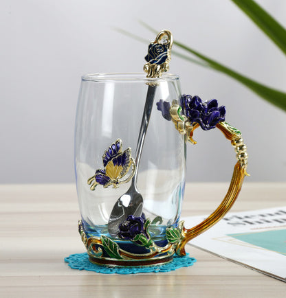 Rose Teeglas